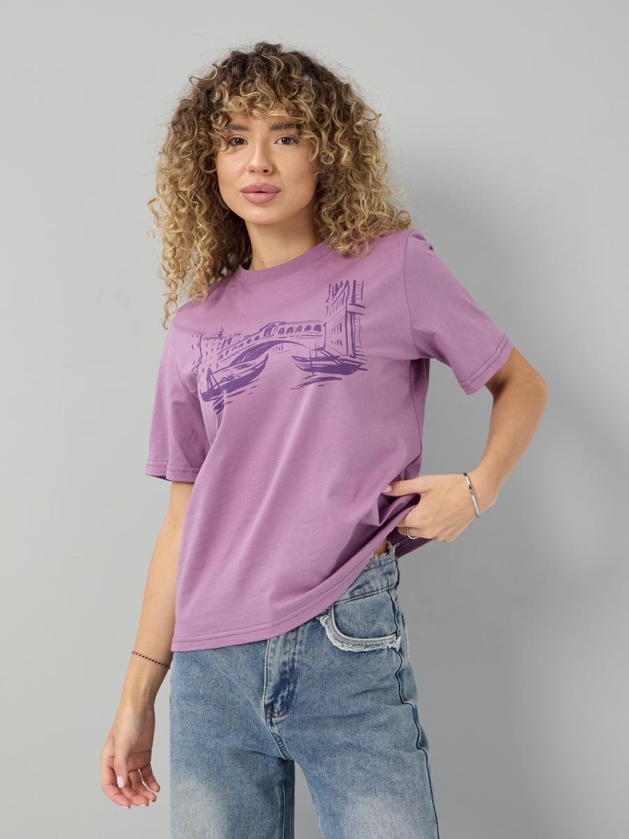 футболка женская